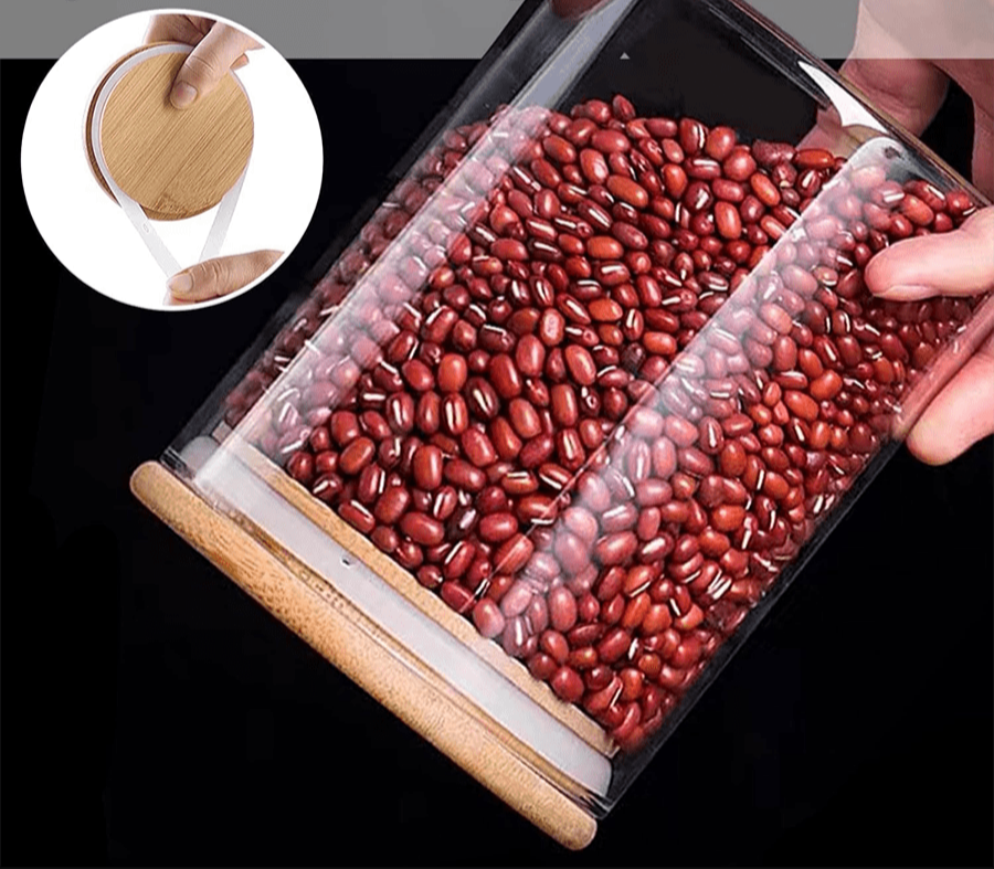 3+2 Gratis: Luftdichte Vorratsdosen aus Glas - Nur noch wenige auf Lager!