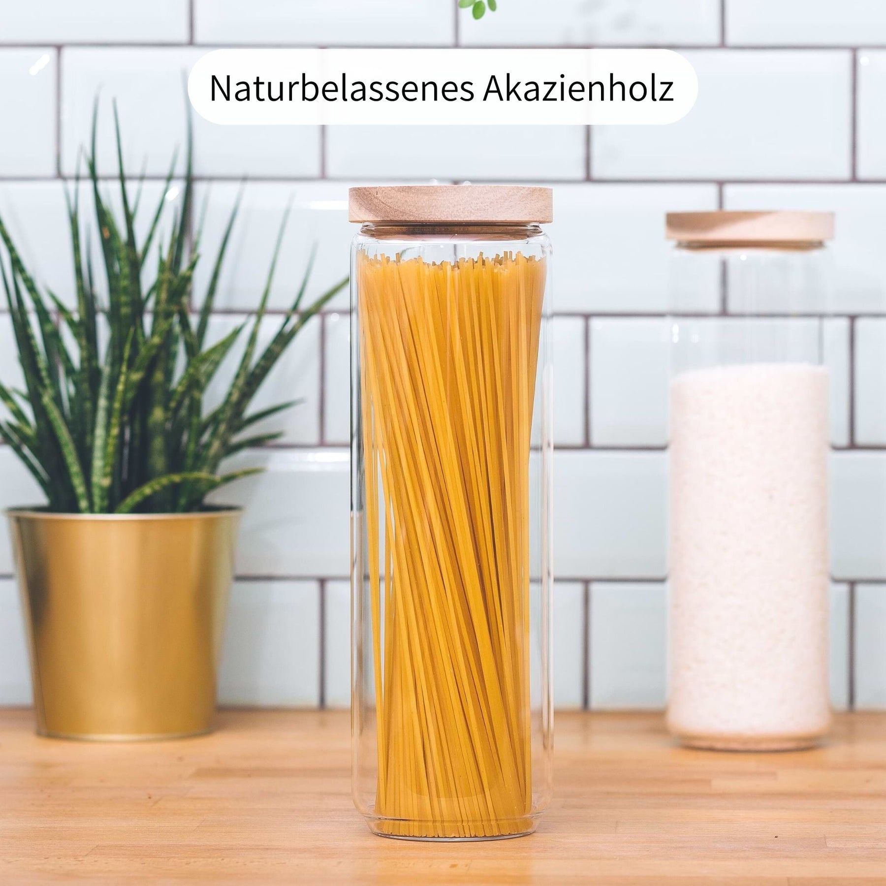 MÄRTA | Vorratsgläser rund 1500ml (2-tlg.)