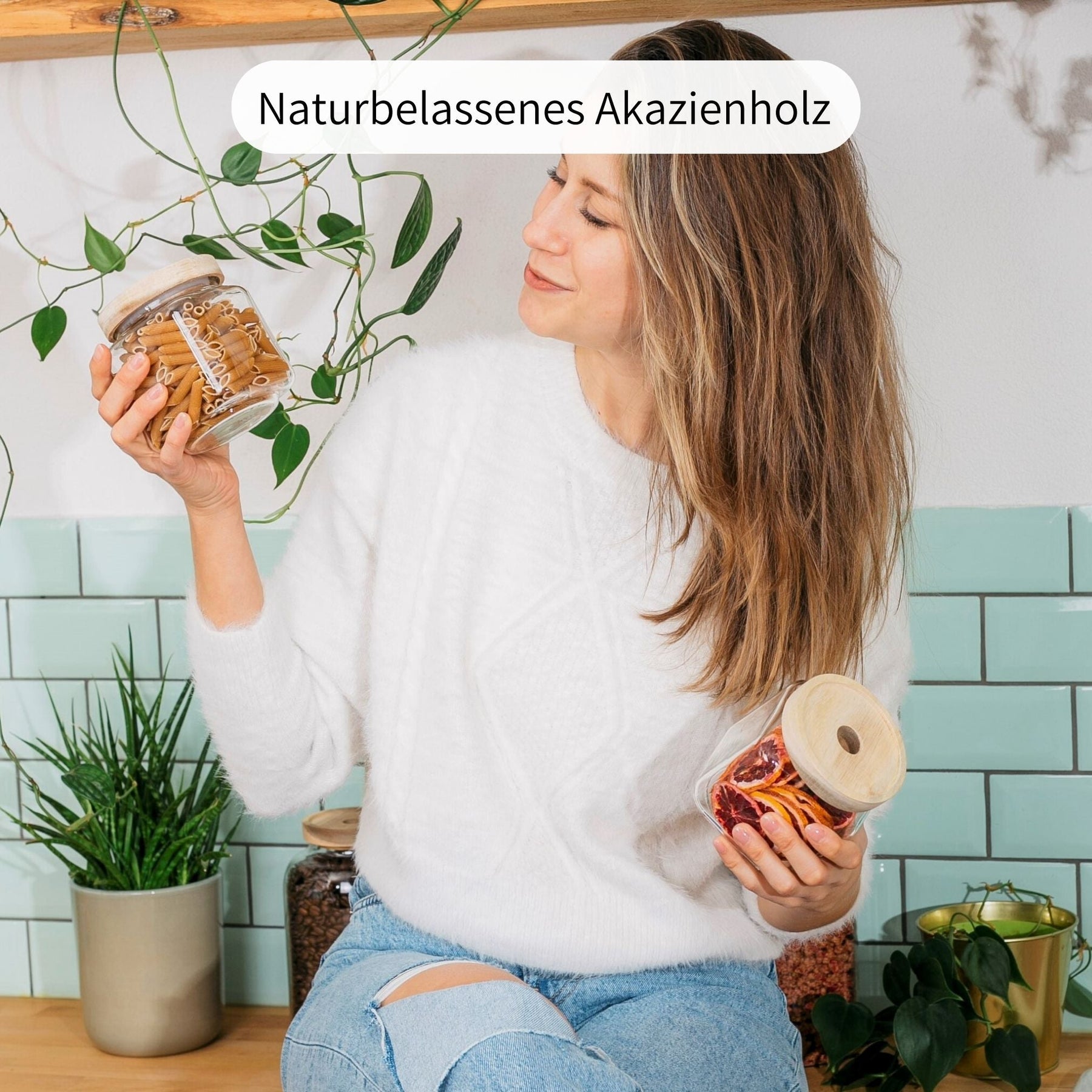 LOVIS | Vorratsgläser eckig 600ml (3-tlg.)