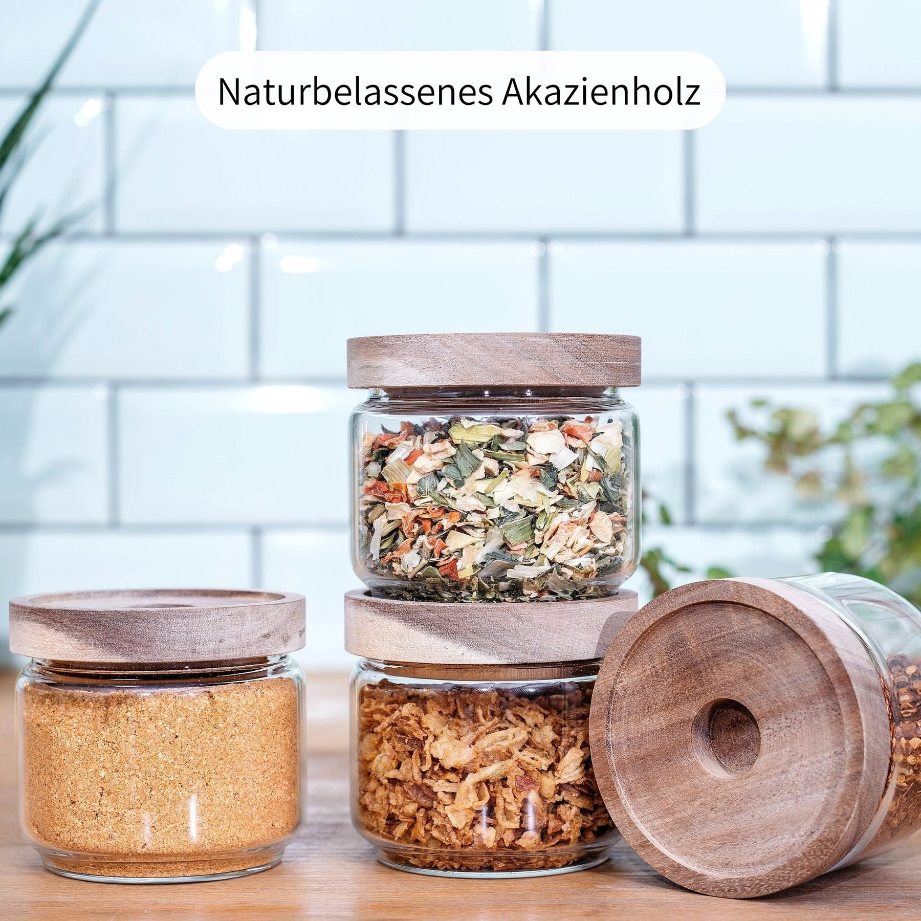 IDA | Vorratsgläser rund 300ml (4-tlg.)