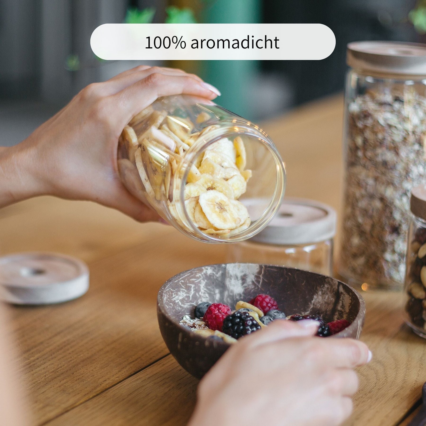 MORLA | Vorratsgläser rund 700ml (3-tlg.)