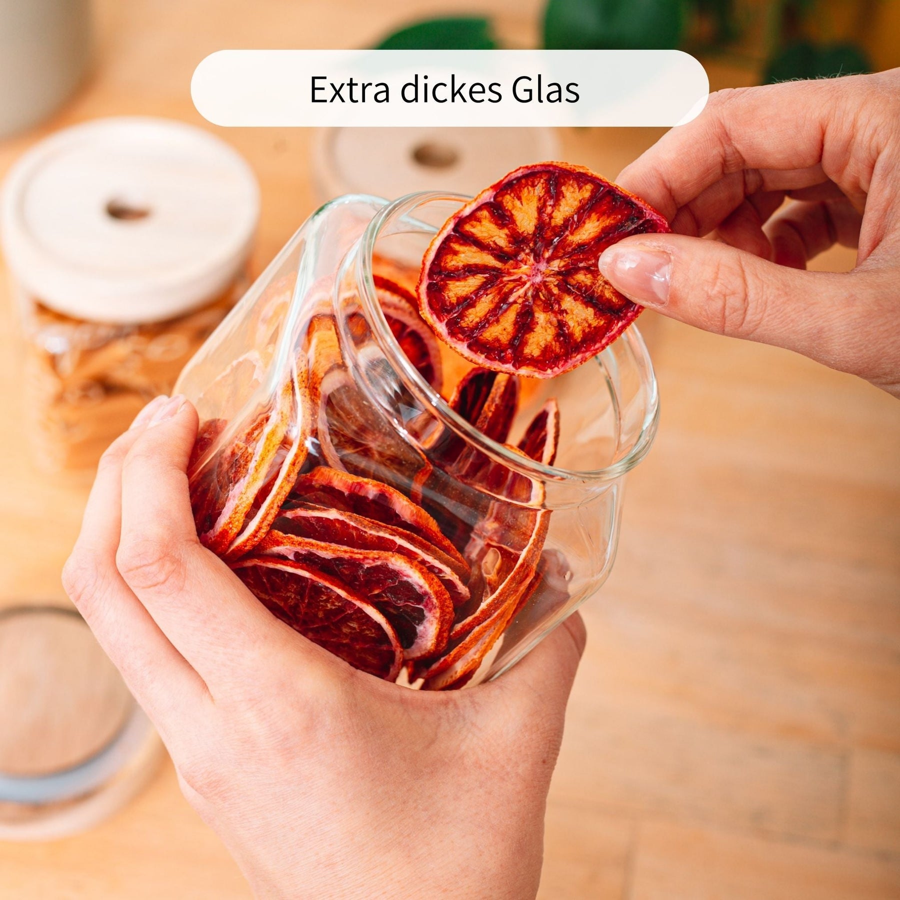 LOVIS | Vorratsgläser eckig 600ml (3-tlg.)