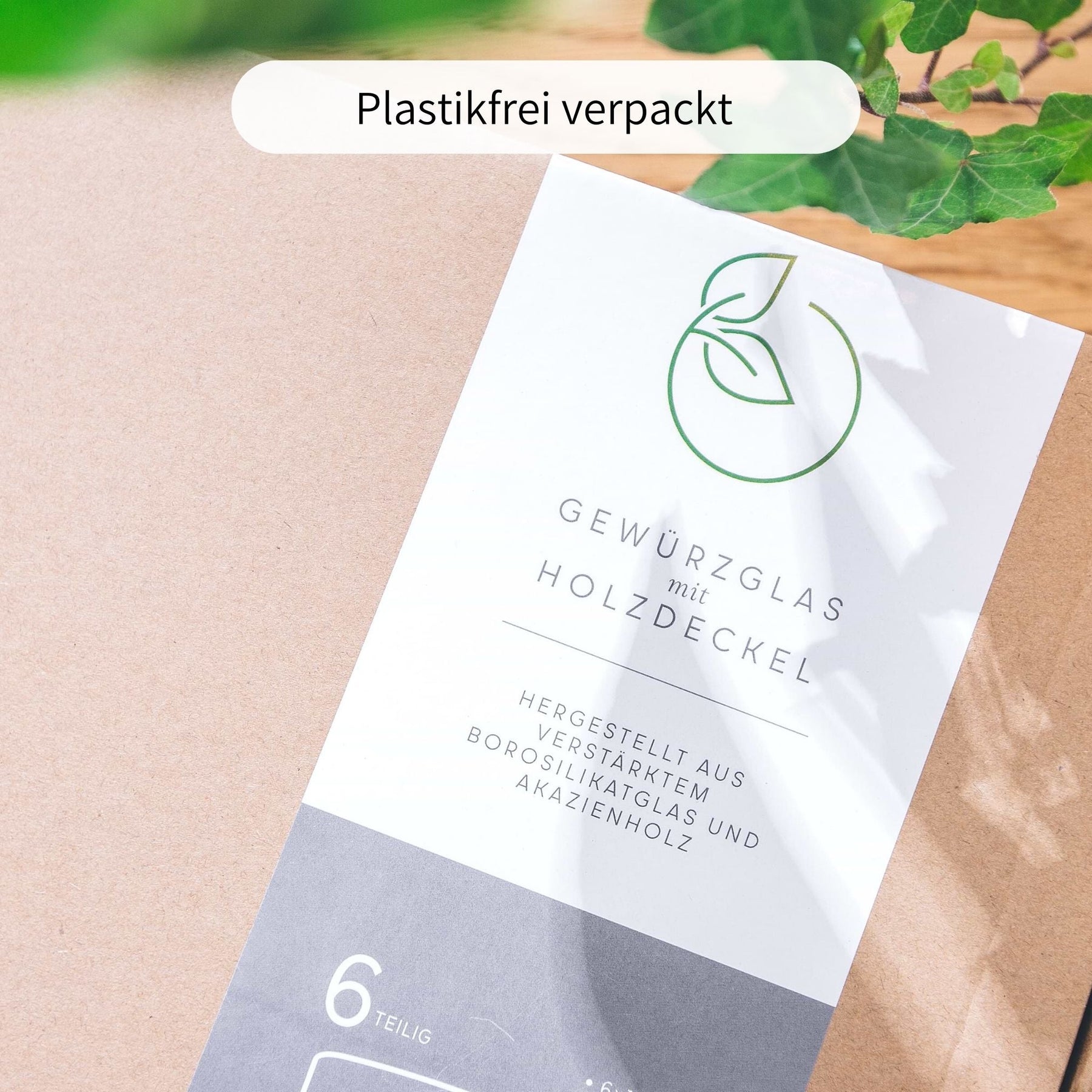 MAJA | Gewürzgläser oval 170ml (6-tlg.)