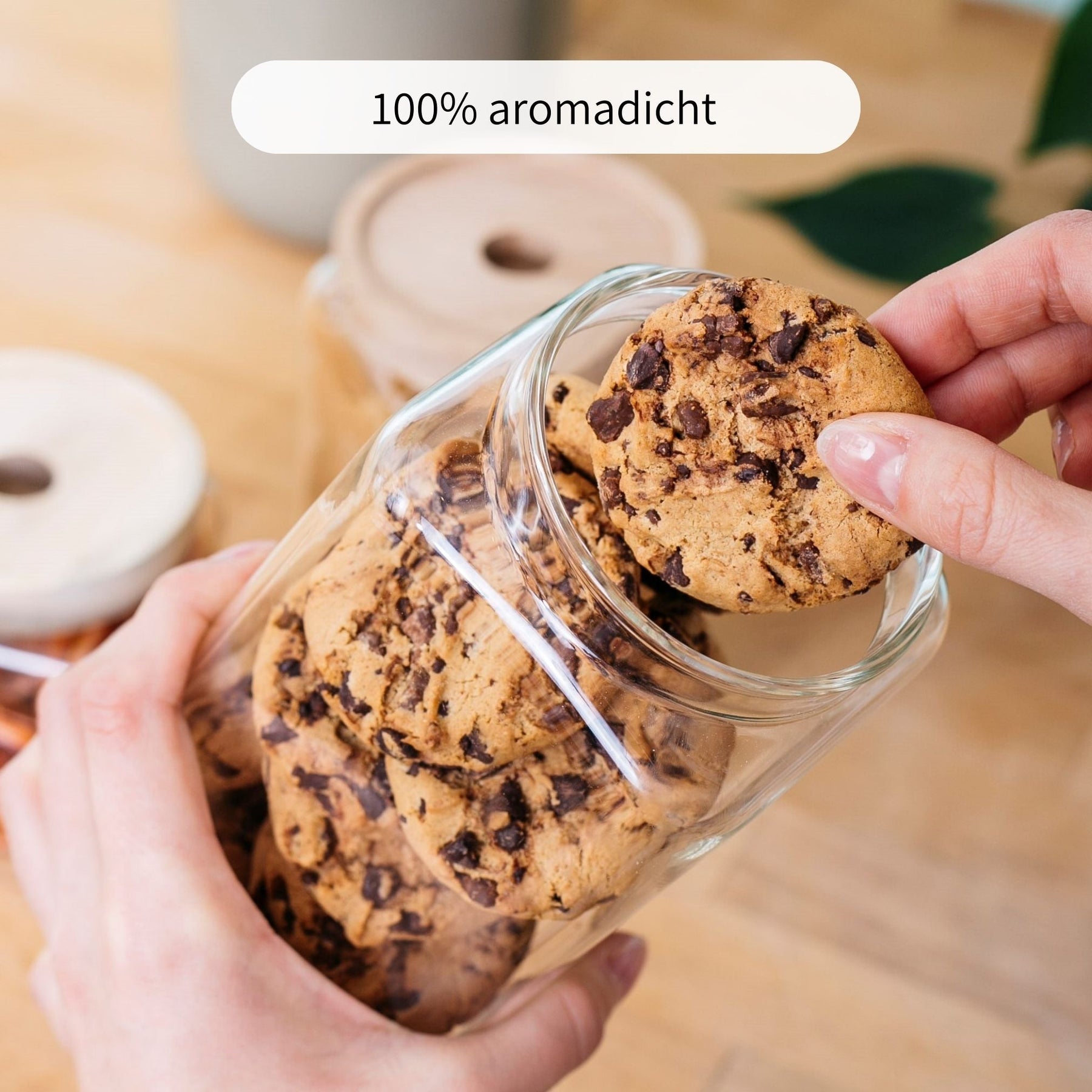 BENNE | Vorratsgläser eckig gemischt (3-tlg.)