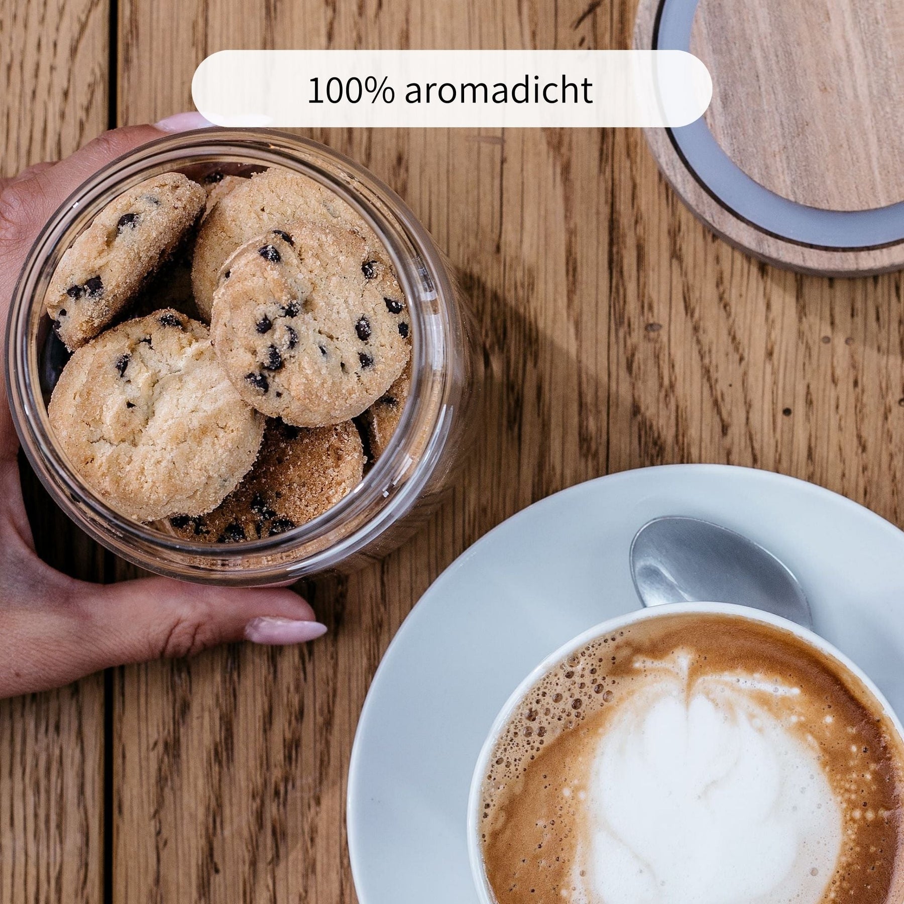 SAMSÖ | Vorratsgläser rund 500ml (4-tlg.)