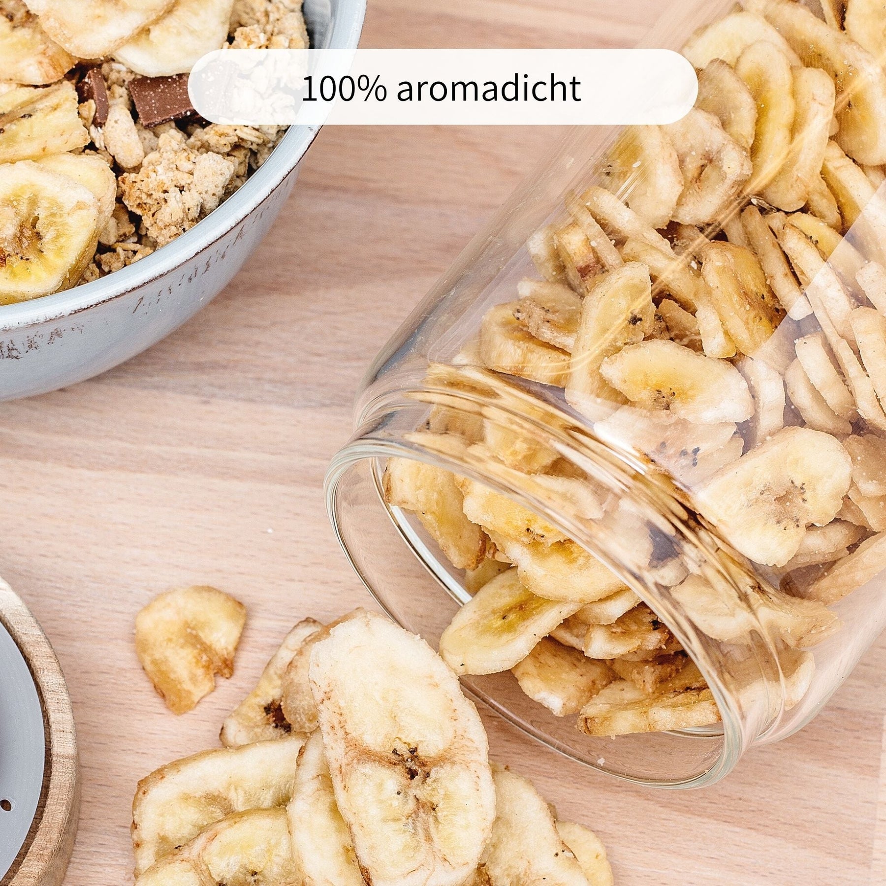 FYRA | Vorratsgläser rund gemischt (4-tlg.)