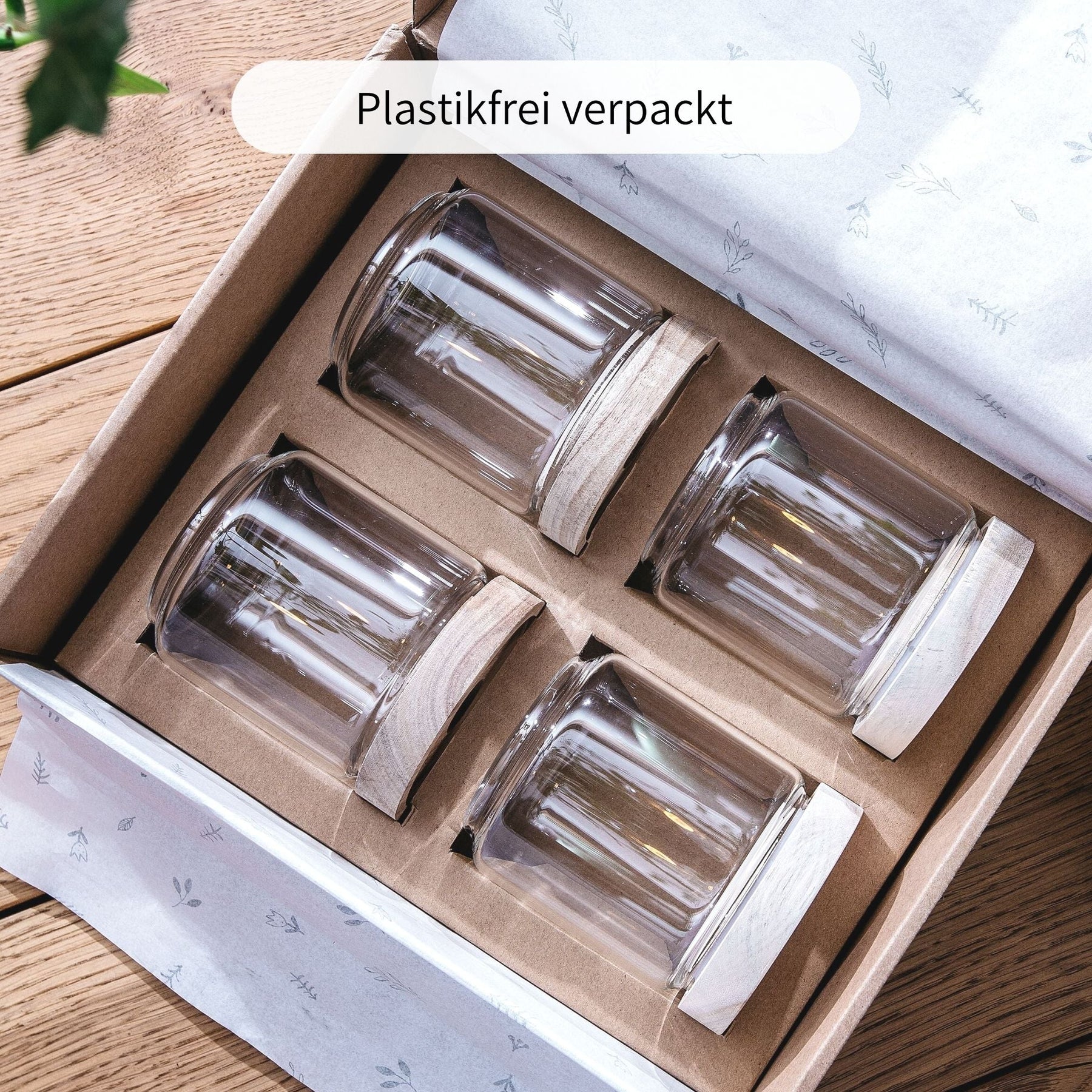 SAMSÖ | Vorratsgläser rund 500ml (4-tlg.)