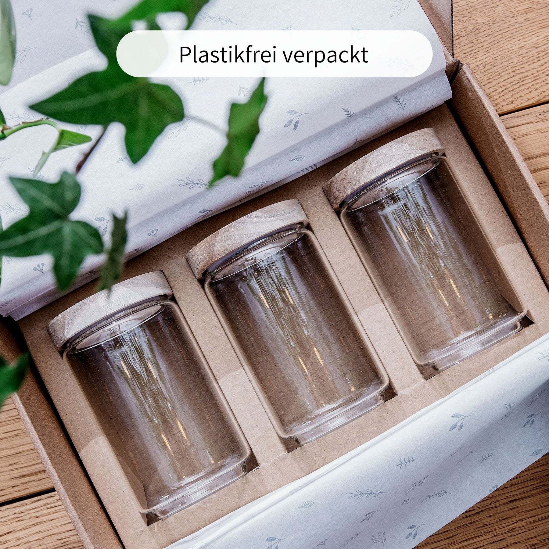 ALVA | Vorratsgläser rund 1000ml (3-tlg.)