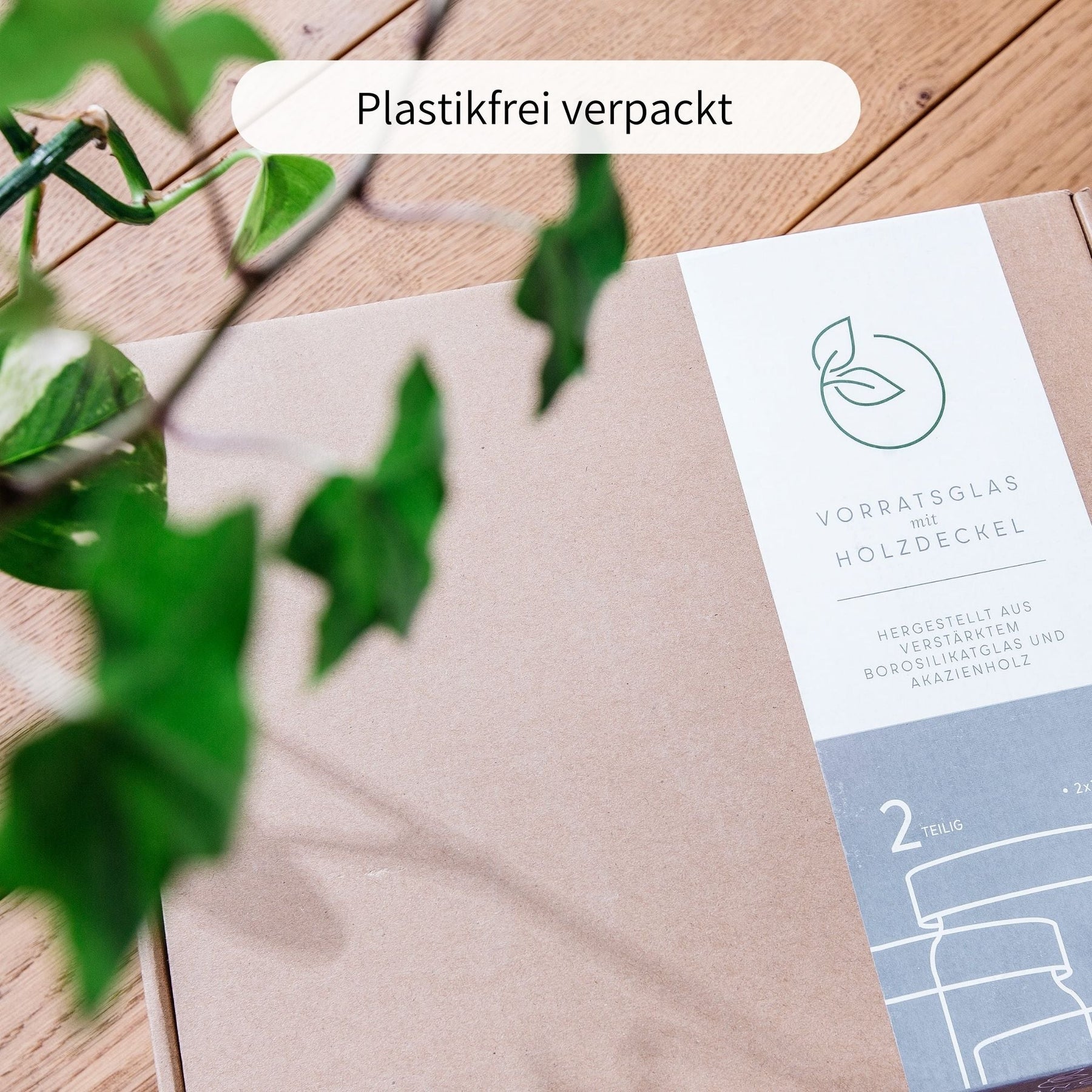 VALO | Vorratsgläser oval 900ml (2-tlg.)