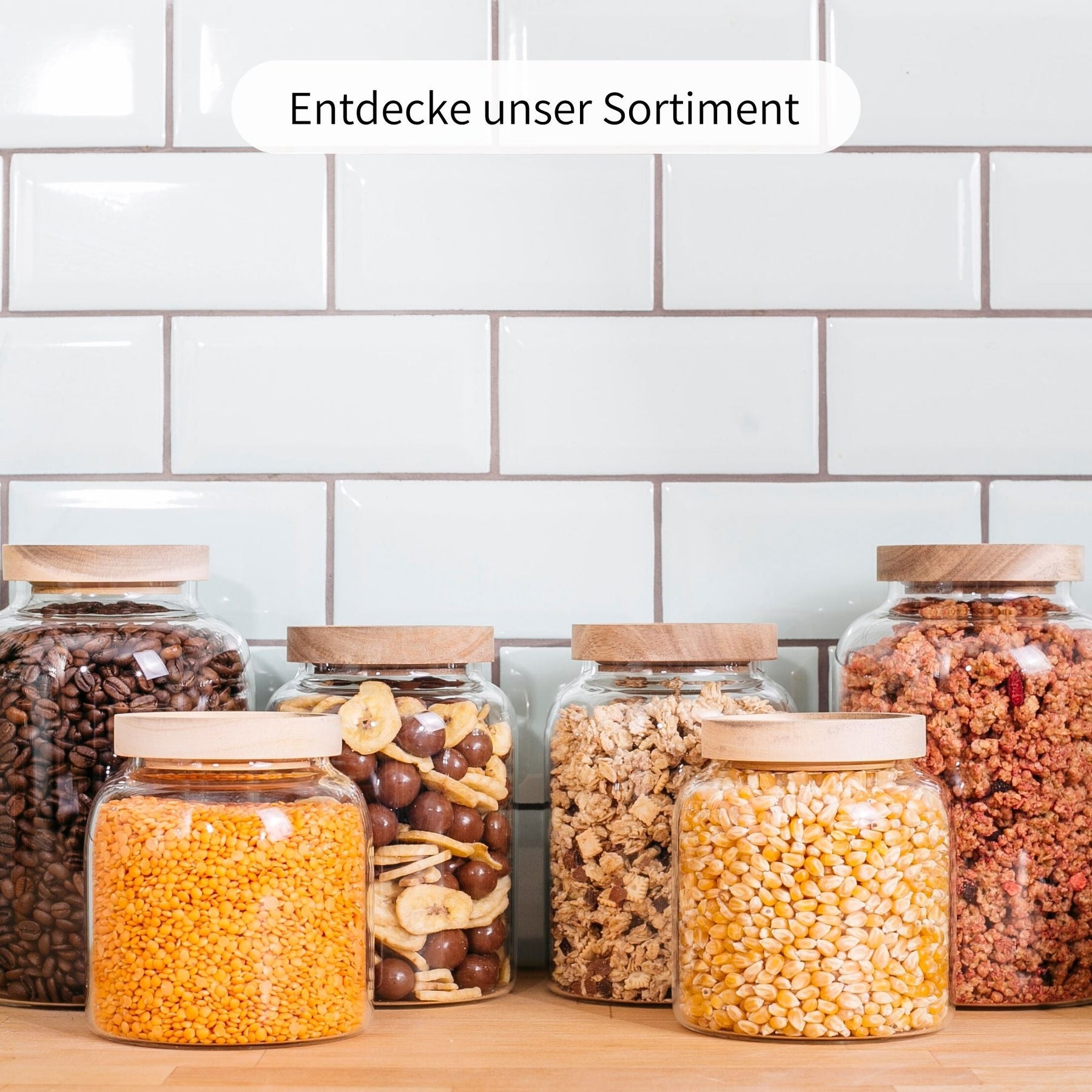 MAJA | Gewürzgläser oval 170ml (6-tlg.)