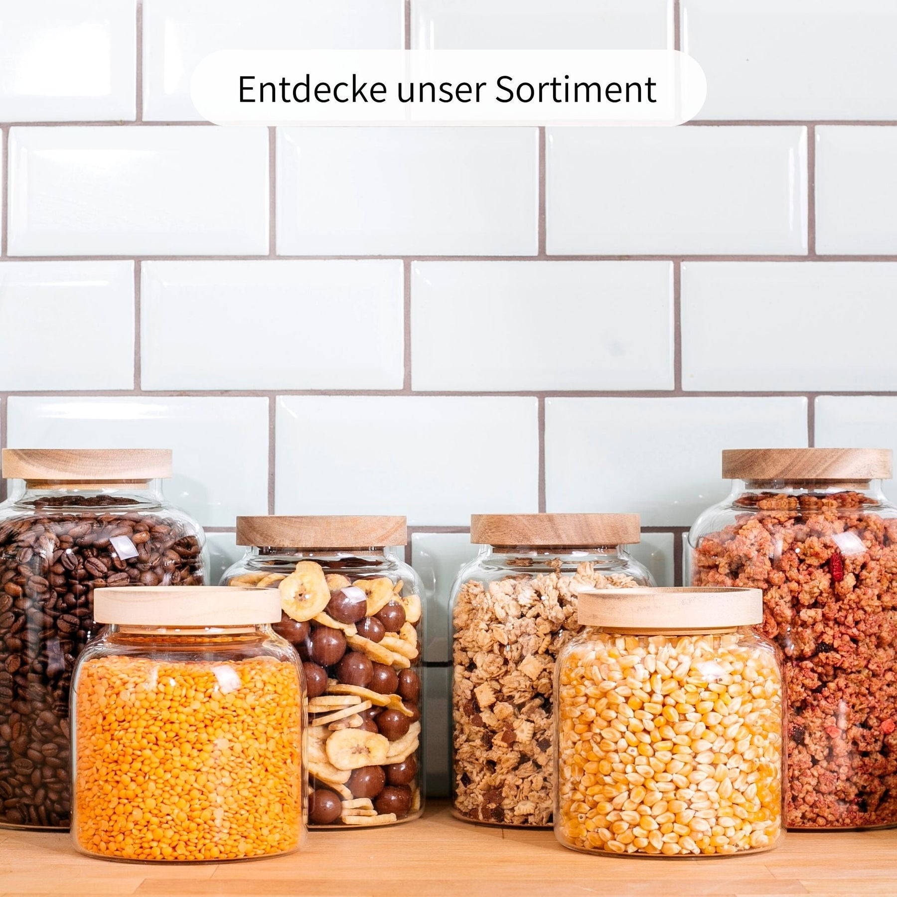 JANNE | Vorratsgläser oval 1200ml (2-tlg.)