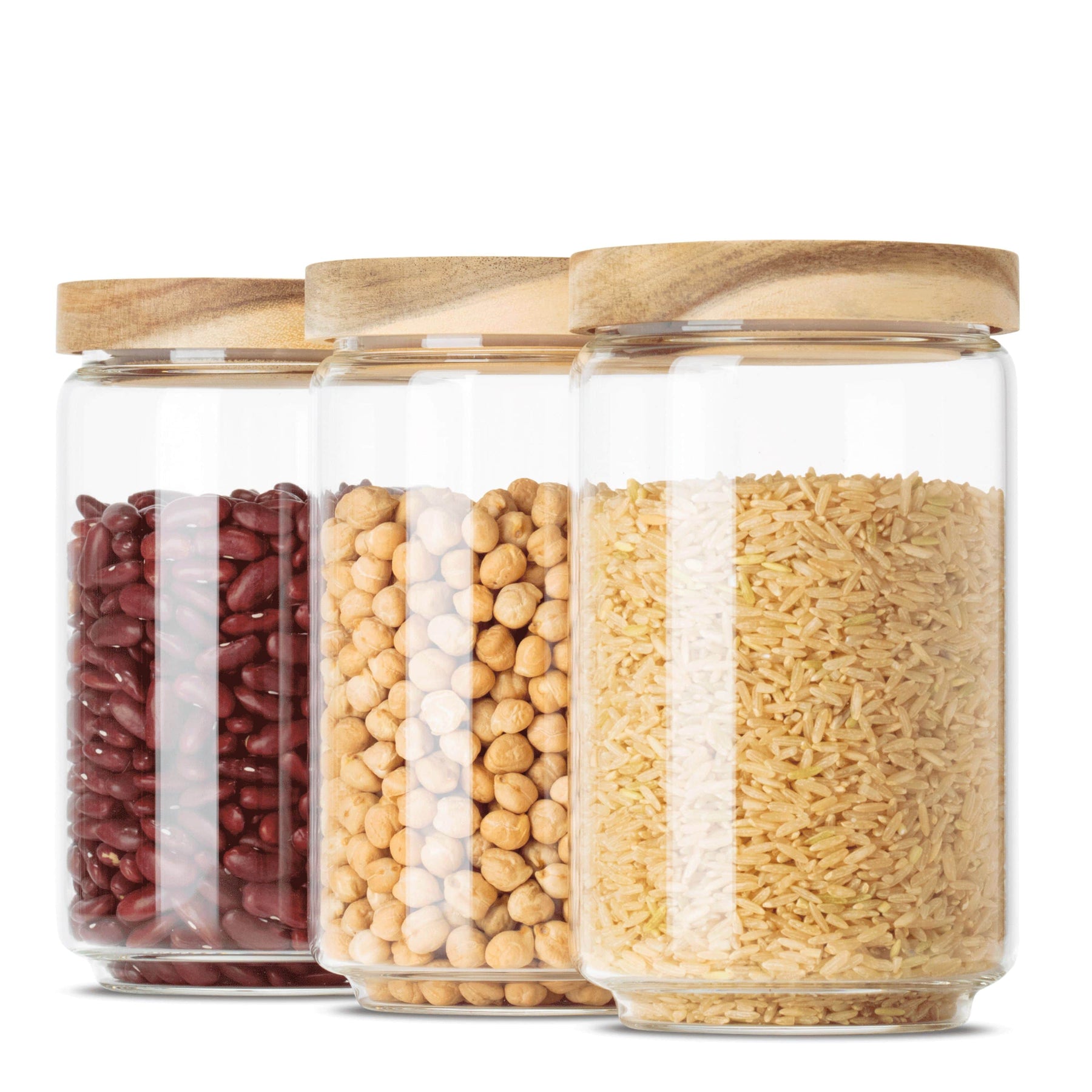 MORLA | Vorratsgläser rund 700ml (3-tlg.)