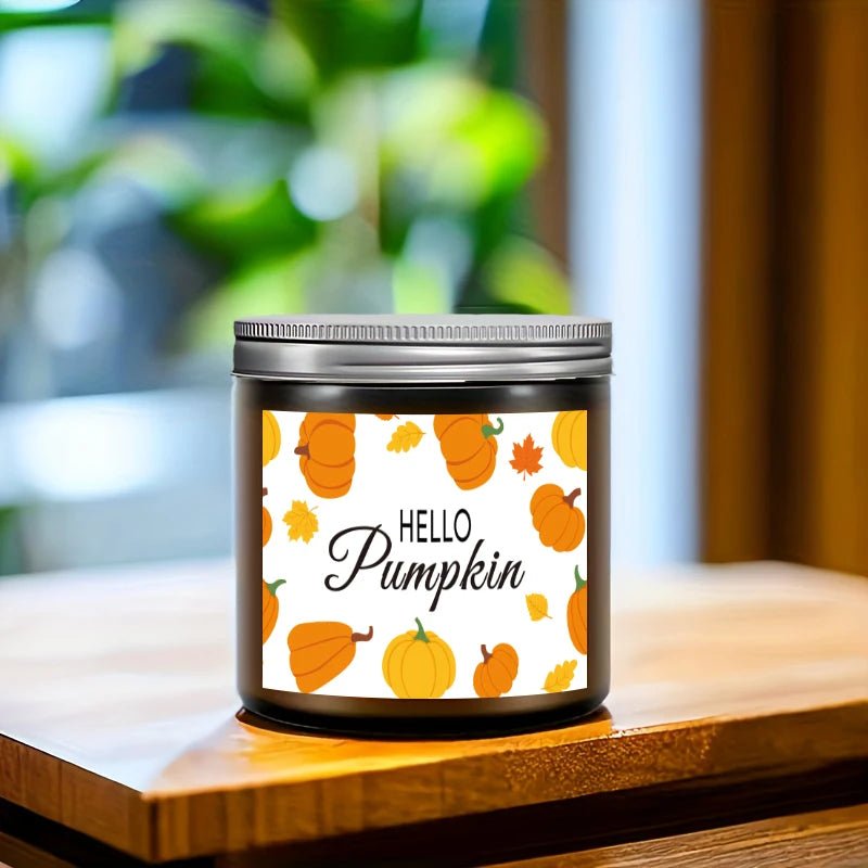 AutumnGlow – Duftkerze aus Sojawachs im Herbstdesign