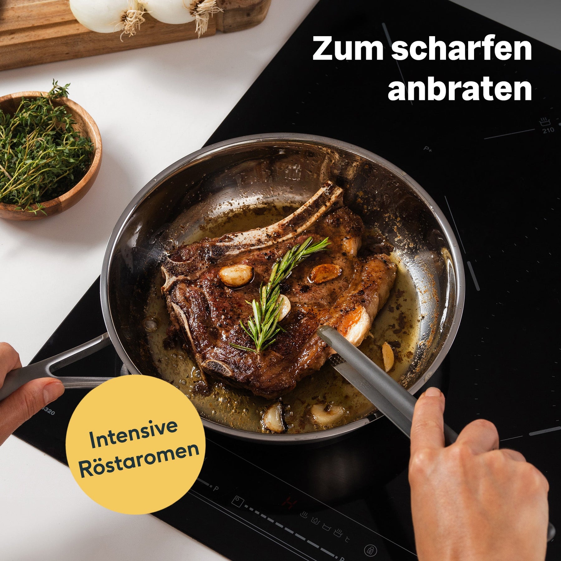 Pfannen Kombi Set 6-teilig