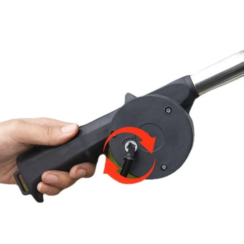 BBQ AIR BLOWER – Handbetriebener Grill-Ventilator für müheloses Anzünden