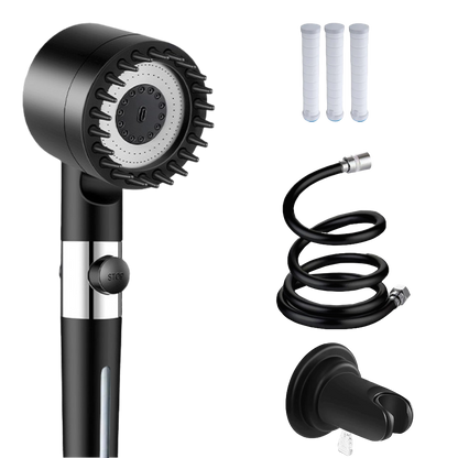 RelaxationRain - Stilvoller Massage-Duschkopf