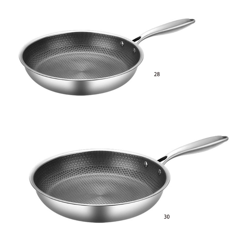 COOKCRAFT PAN – Edelstahl Antihaft Bratpfanne für müheloses Kochen