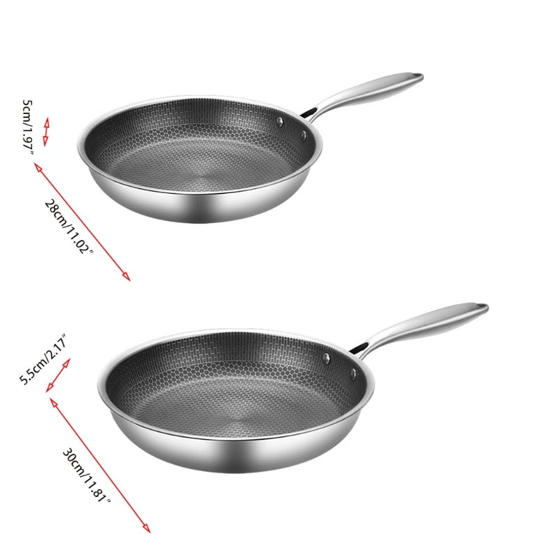 COOKCRAFT PAN – Edelstahl Antihaft Bratpfanne für müheloses Kochen