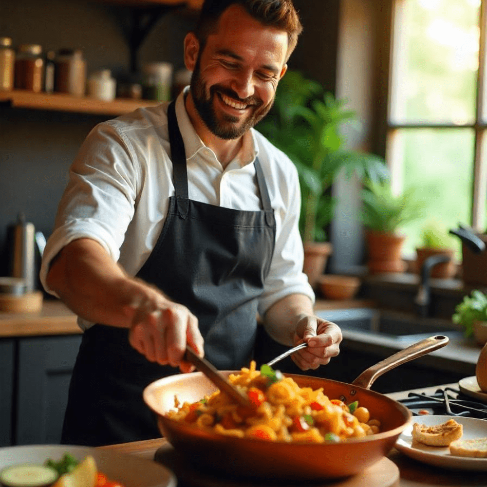 COPPER PAN – Profi-Kupferpfanne mit Antihaftbeschichtung & schneller Wärmeleitung