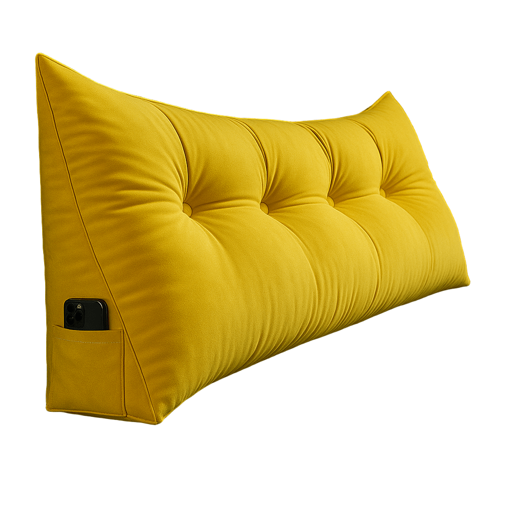 ComfortRest Wedge Pillow – Ergonomische Rückenstütze für Bett & Sofa