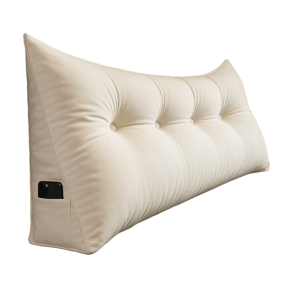 ComfortRest Wedge Pillow – Ergonomische Rückenstütze für Bett & Sofa