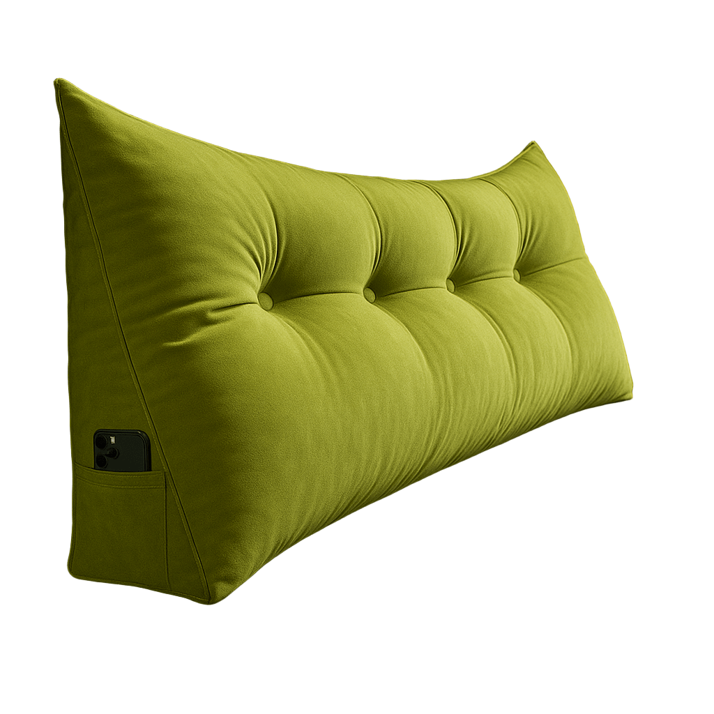 ComfortRest Wedge Pillow – Ergonomische Rückenstütze für Bett & Sofa