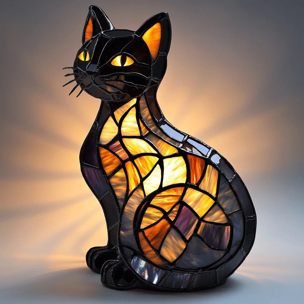 LUNACAT – LED-Katzen-Nachtlampe mit sanftem Licht & verspieltem Design