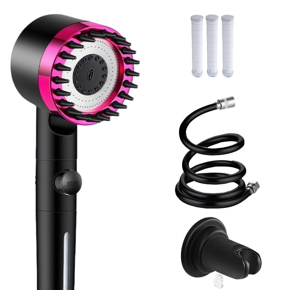 RelaxationRain - Stilvoller Massage-Duschkopf