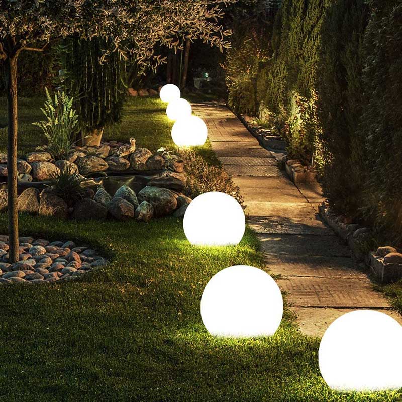 GLOWGLOBE – LED-Leuchtkugel mit 16 Farben & Fernbedienung für drinnen & draußen