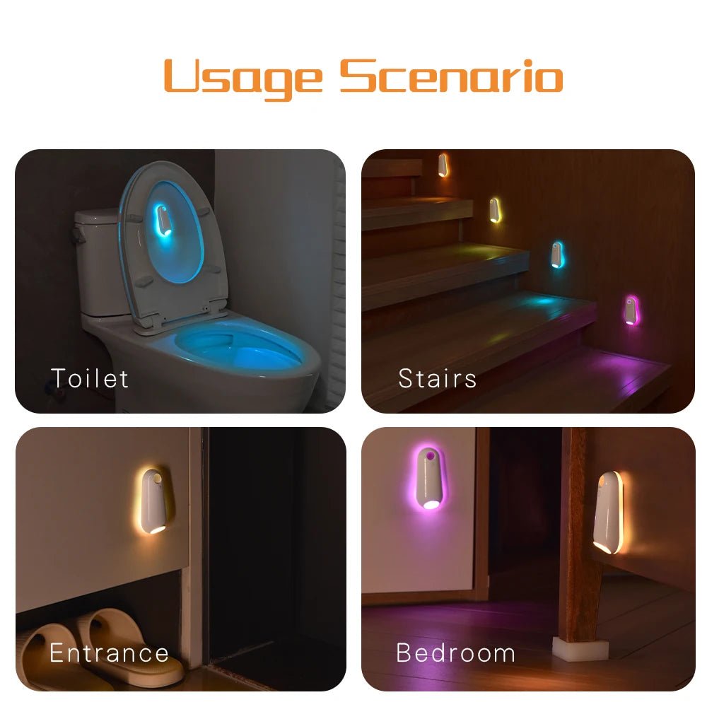 GlowBowl Motion – Bewegungsmelder Toilettenlicht mit 7 RGB-Farben