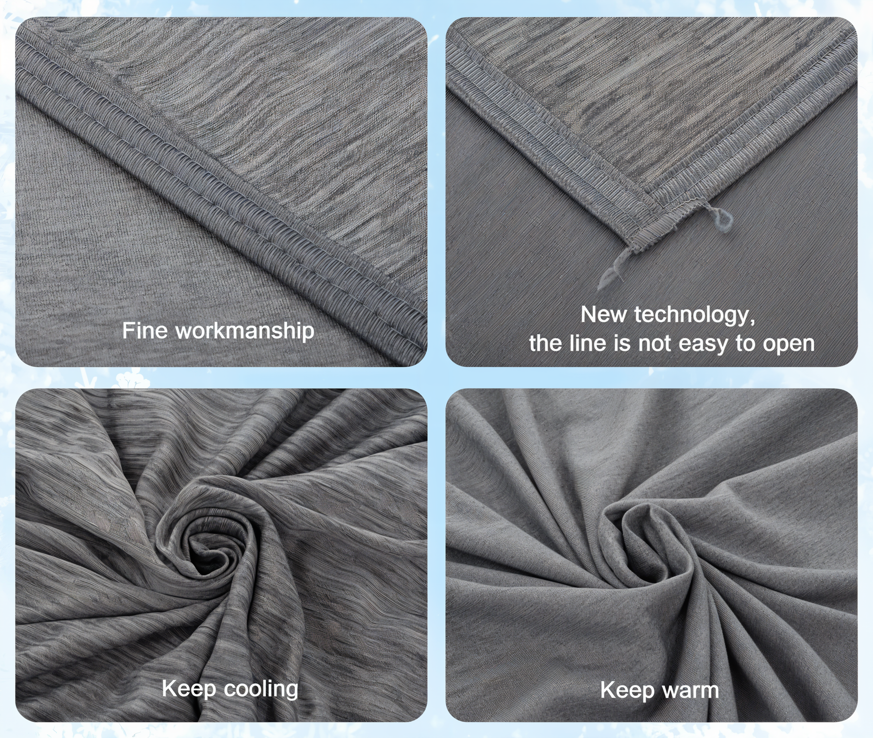 PLUMARIA - Ultraweiche Kühldecke