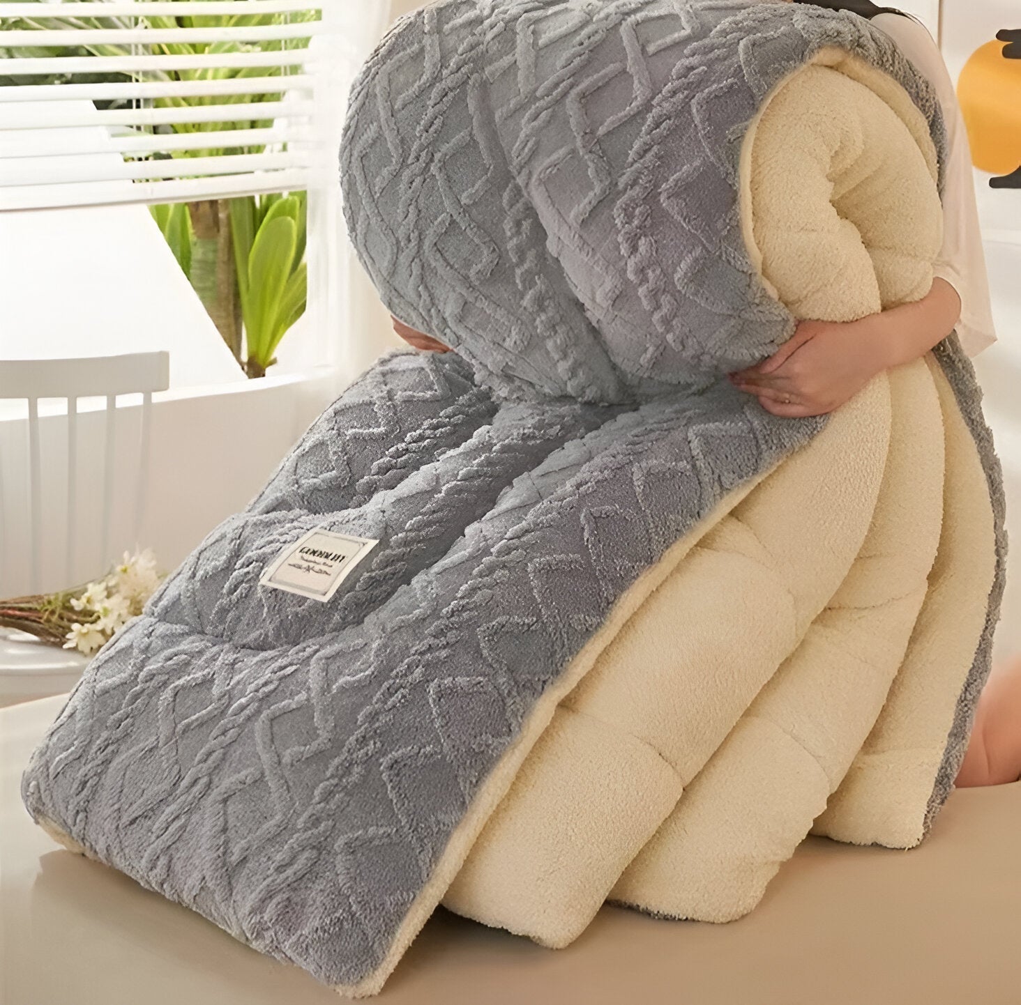 SOFTIQUE - VelvetPlush Wende-Bettdecke