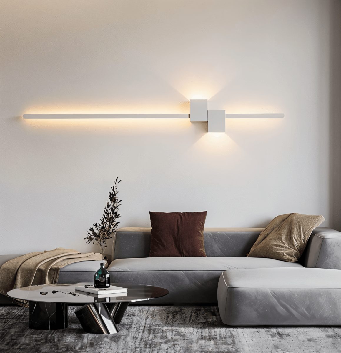 LINESTRIPE – Minimalistische LED Wandleuchte für modernes Ambiente