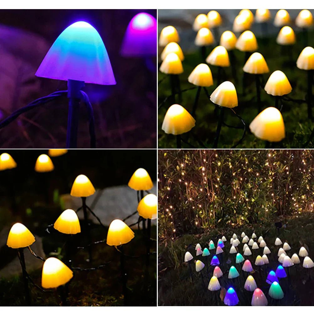 LUMINA MUSHROOM – Solarbetriebene LED-Pilzlichter für eine magische Gartenatmosphäre