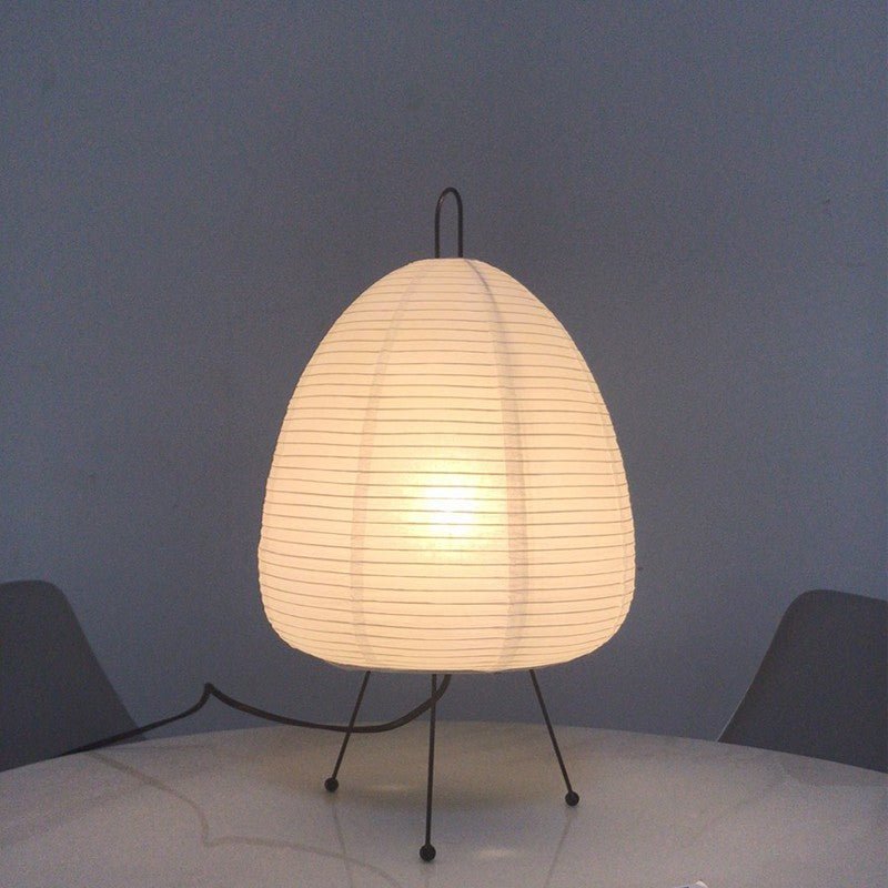 ShiraLight – Stilvolle Reispapier Tischlampe im japanischen Design