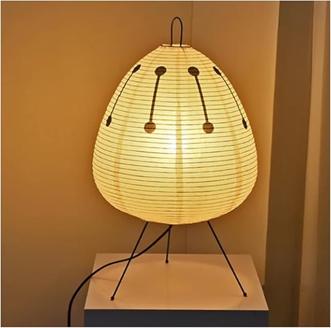 ShiraLight – Stilvolle Reispapier Tischlampe im japanischen Design