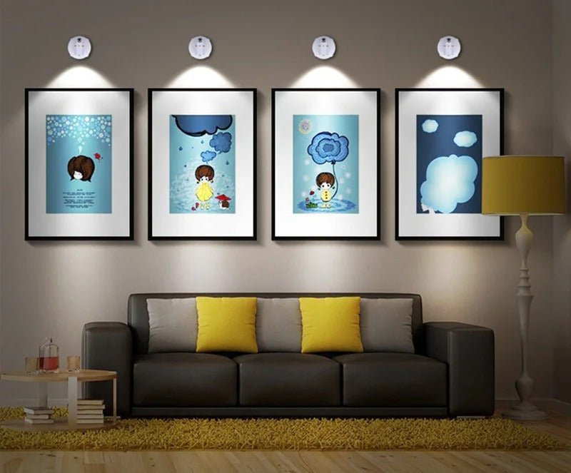 LumiSpot – Kabelloser LED-Strahler mit Fernbedienung