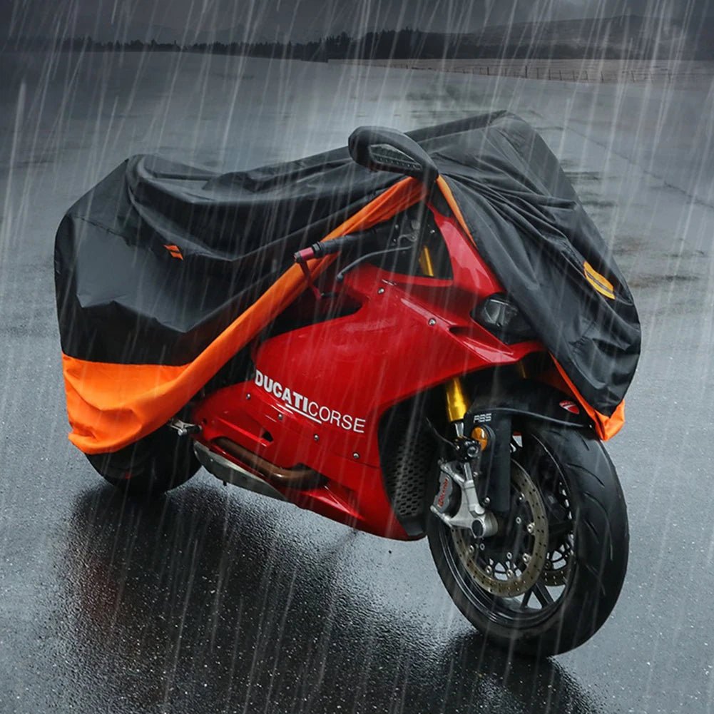 MotoShield – Universelle Motorradabdeckung mit UV- & Wetterschutz