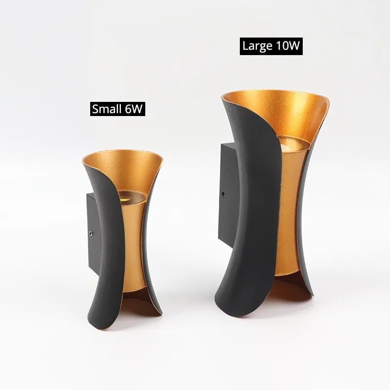 Orr Curved Outdoor Wall Light – Gebogene LED-Wandleuchte mit IP65-Schutz