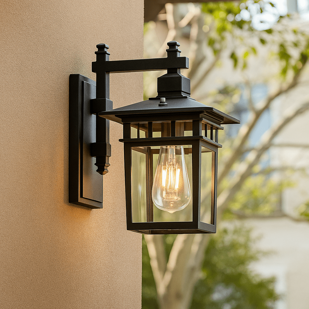 Adjustable Outdoor Wall Light – Stilvolle, wetterfeste Außenwandleuchte mit verstellbarem Lichtkopf