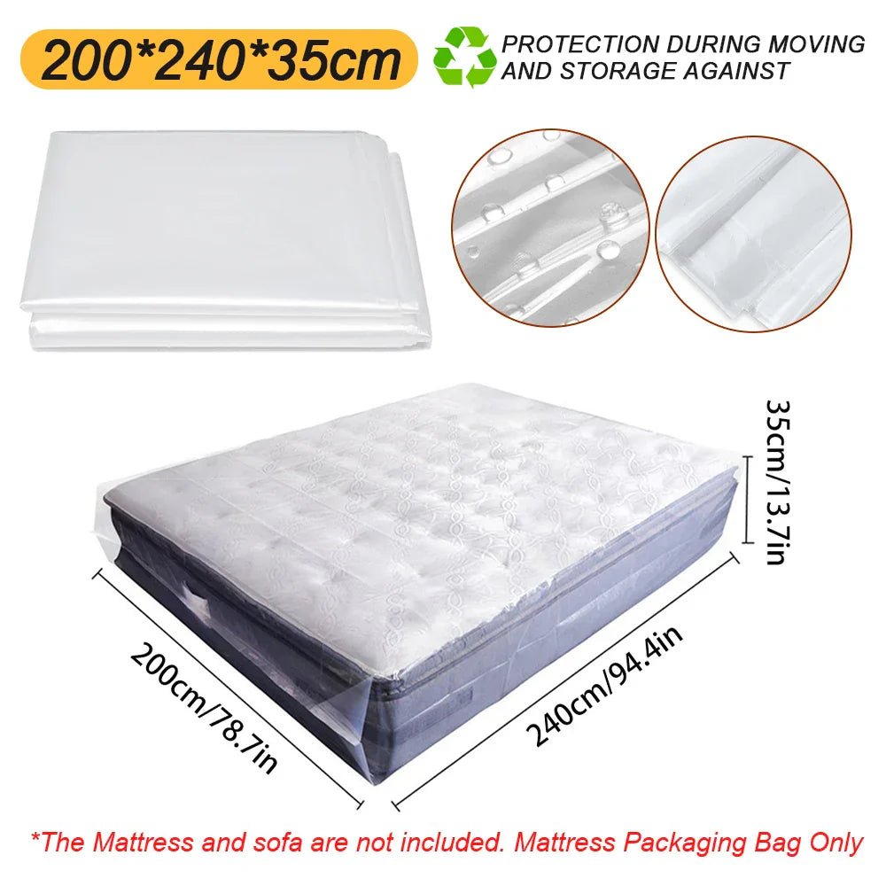 DUSTGUARD MATTRESS COVER – Wasserdichte Matratzenhülle zur Lagerung – Schutz vor Staub & Feuchtigkeit