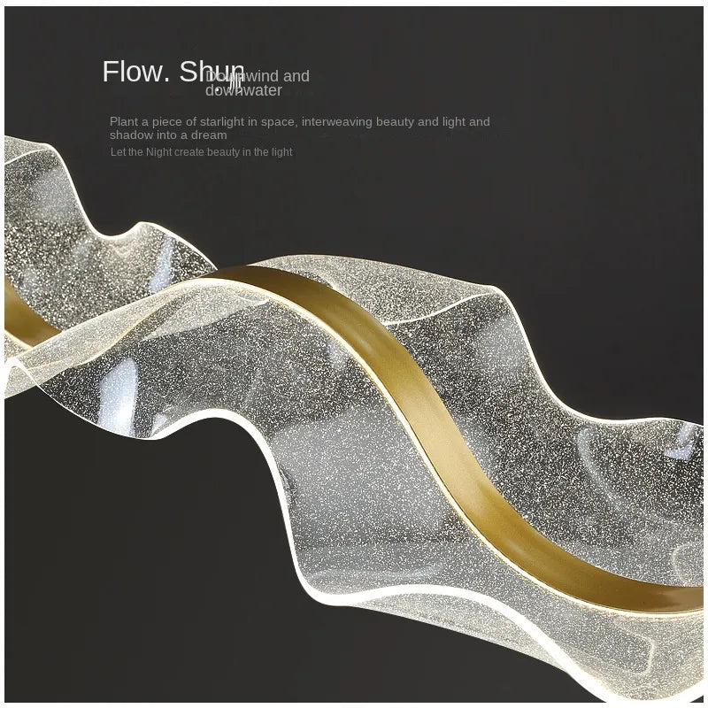 VALORA – Schlanke Deckenleuchte aus Acryl