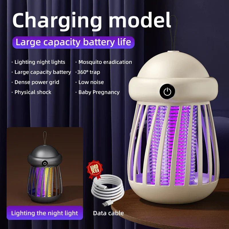 LumaGuard Insect Killer – Leiser Mückenschutz mit UV-Licht & Stromnetz