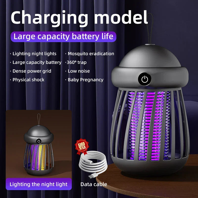 LumaGuard Insect Killer – Leiser Mückenschutz mit UV-Licht & Stromnetz