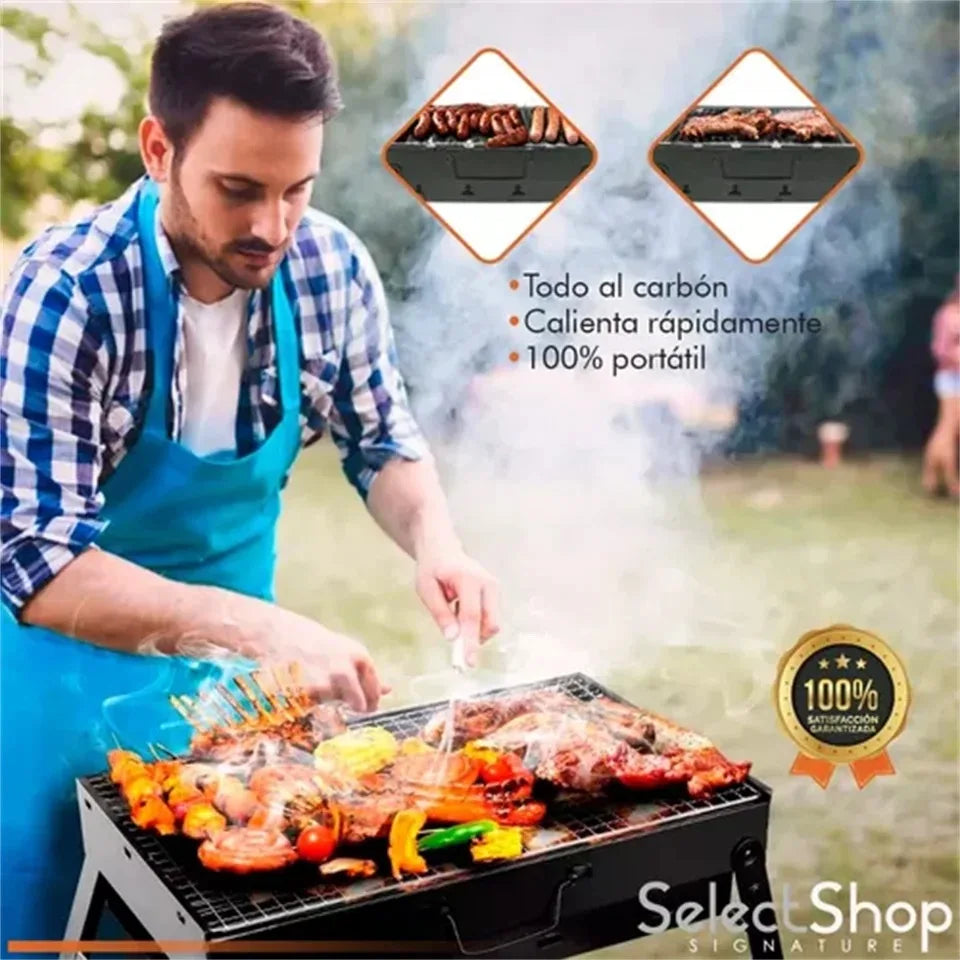 CampFlare Charcoal Grill – Kompakt & robust für unterwegs grillen