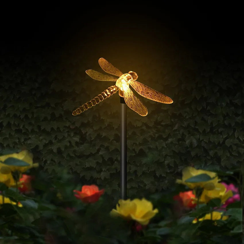 ButterflyGlow Gartenlicht – Solarbetrieben & Zauberhaft bei Nacht