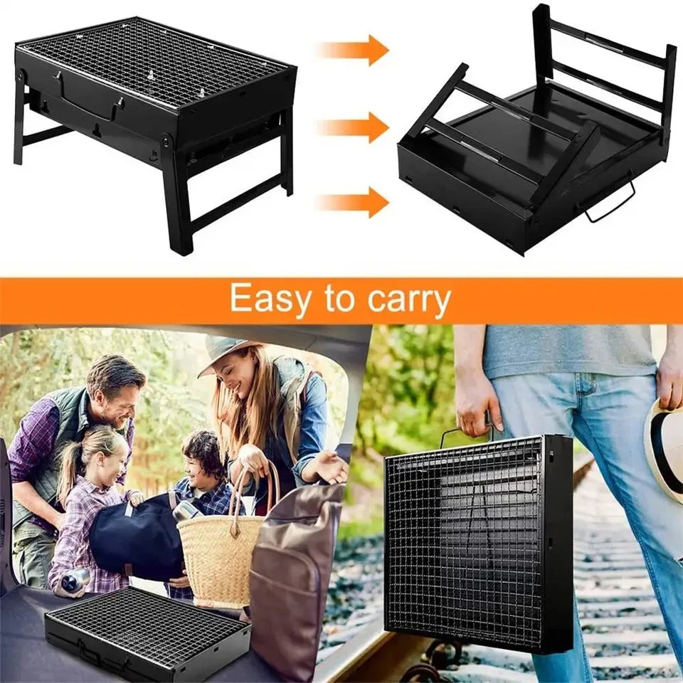 CampFlare Charcoal Grill – Kompakt & robust für unterwegs grillen