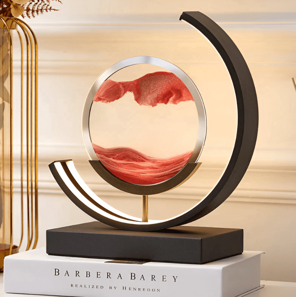 Sand Glow Lamp – Sandlampe mit beruhigender Bewegung & Lichtstimmung