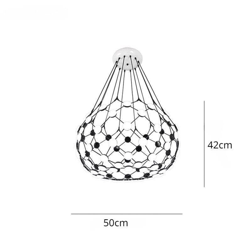 LUNITHRA – Moderne Deckenleuchte aus Acryl