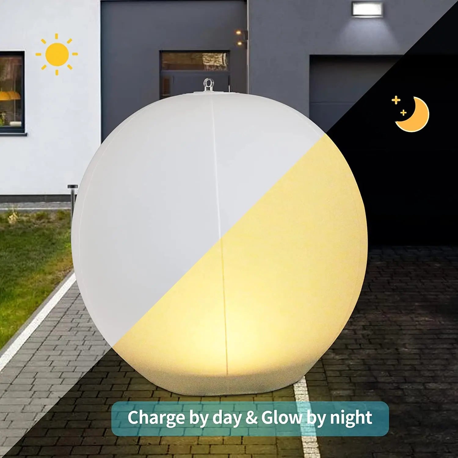 LumaFloat Solar Sphere – Farbige Beleuchtung für Garten & Pool